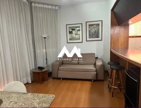 Apartamento de 1 quarto mobiliado no Funcionários próximo da Praça da Savassi.