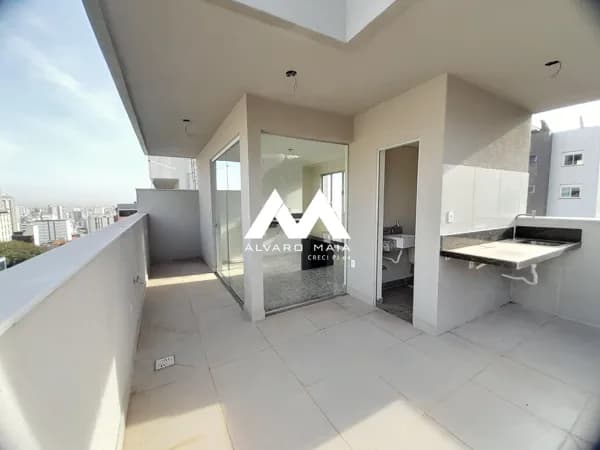 Cobertura 1 quarto - 2 vagas - Bairro Anchieta - Excelente para Investimento