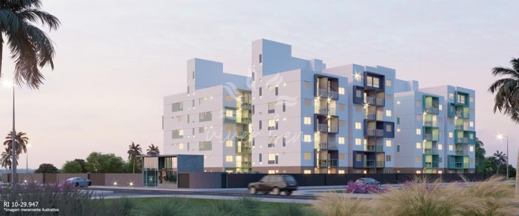 Mirai Residence Altiplano - Apartamento de 2 quartos sendo 1 suíte no Altiplano em João Pessoa na Paraíba