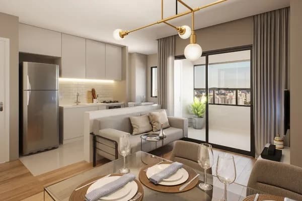 Mais espaço, mais conforto, mais você – Mondo Residencial 60 m²