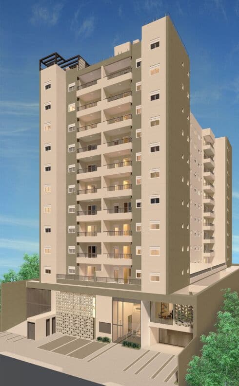 Apartamento Garden 82,35m² em torre única, na Vila Curuça em Santo André.