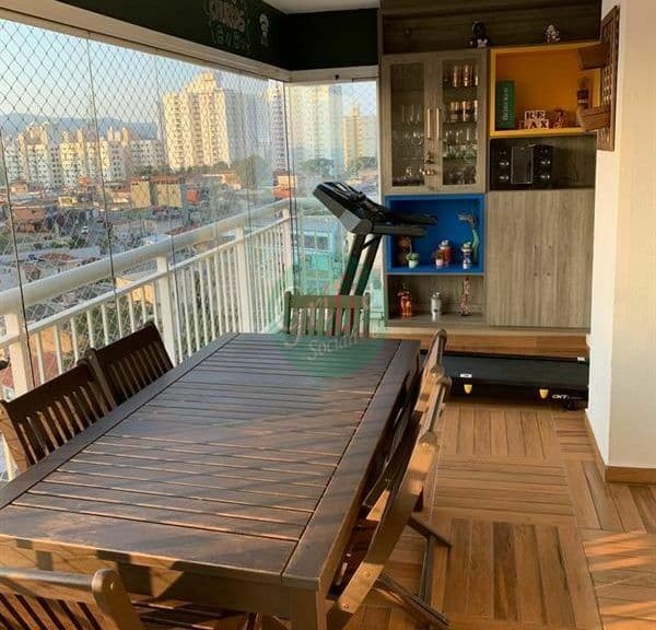 Apartamento c/ varanda gourmet