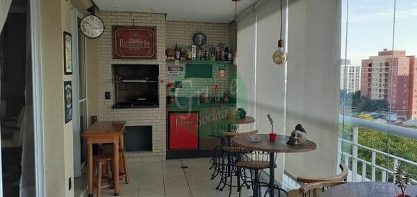 Ótimo Apartamento com Varanda Gourmet