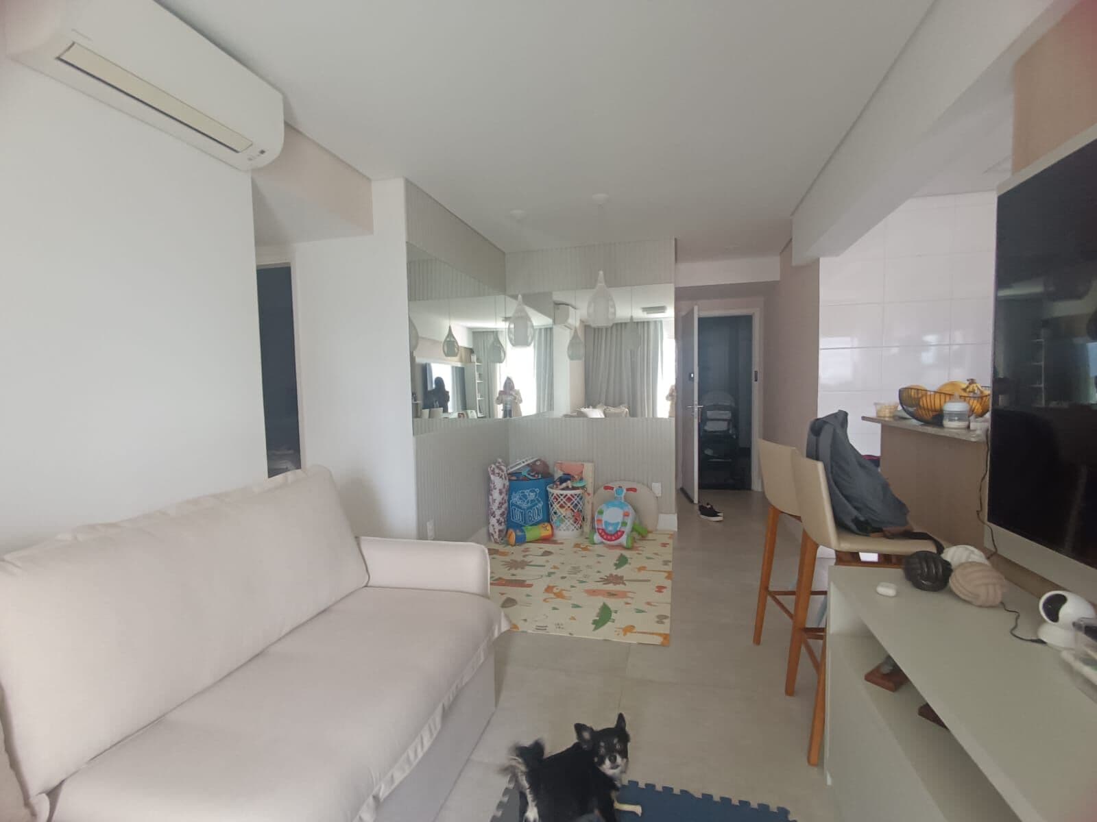 Apartamento MOVBILIADO 2 QUARTOS 1 VAGA NO GONZAGA , SANTOS