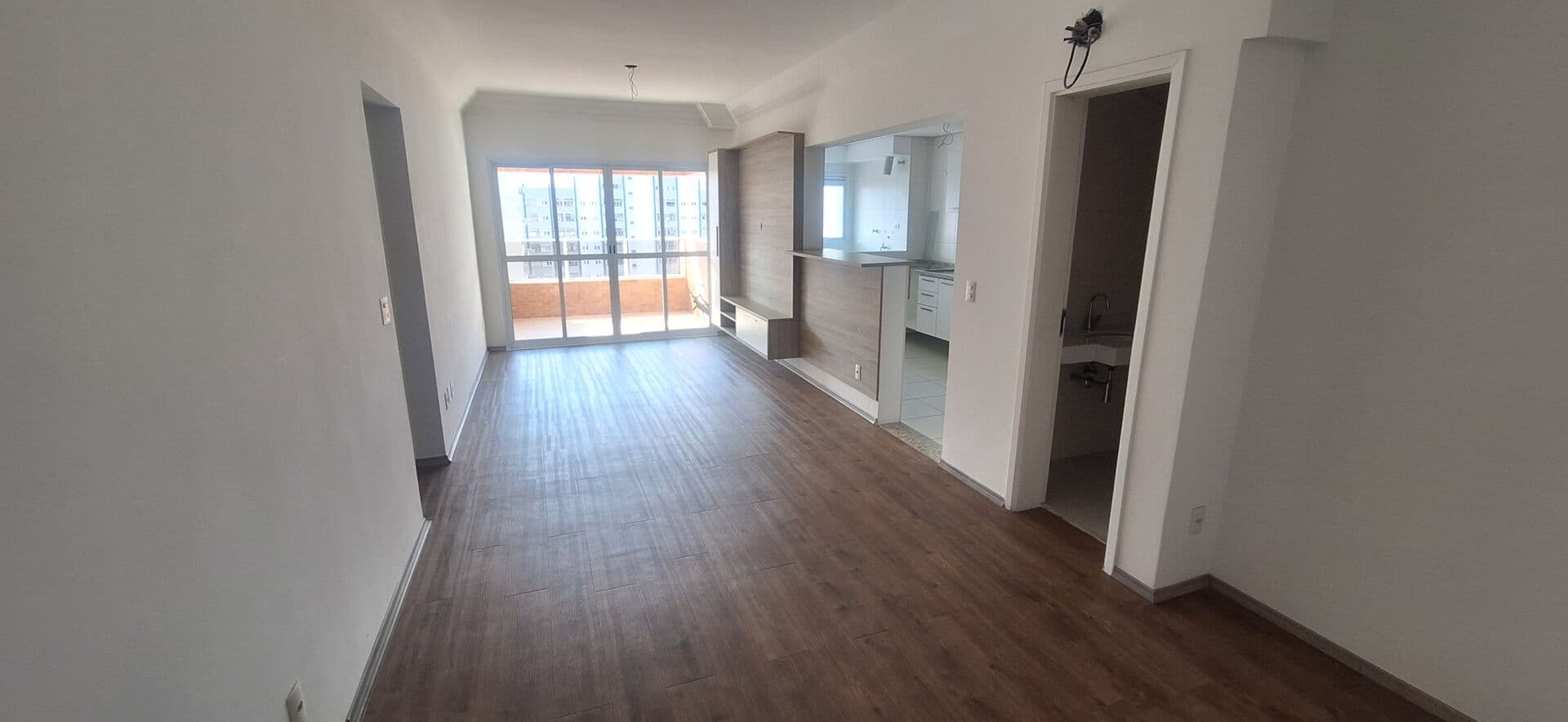 Apartamento 2 suites Sala ampla 1 vaga no Boqueirão em Santos