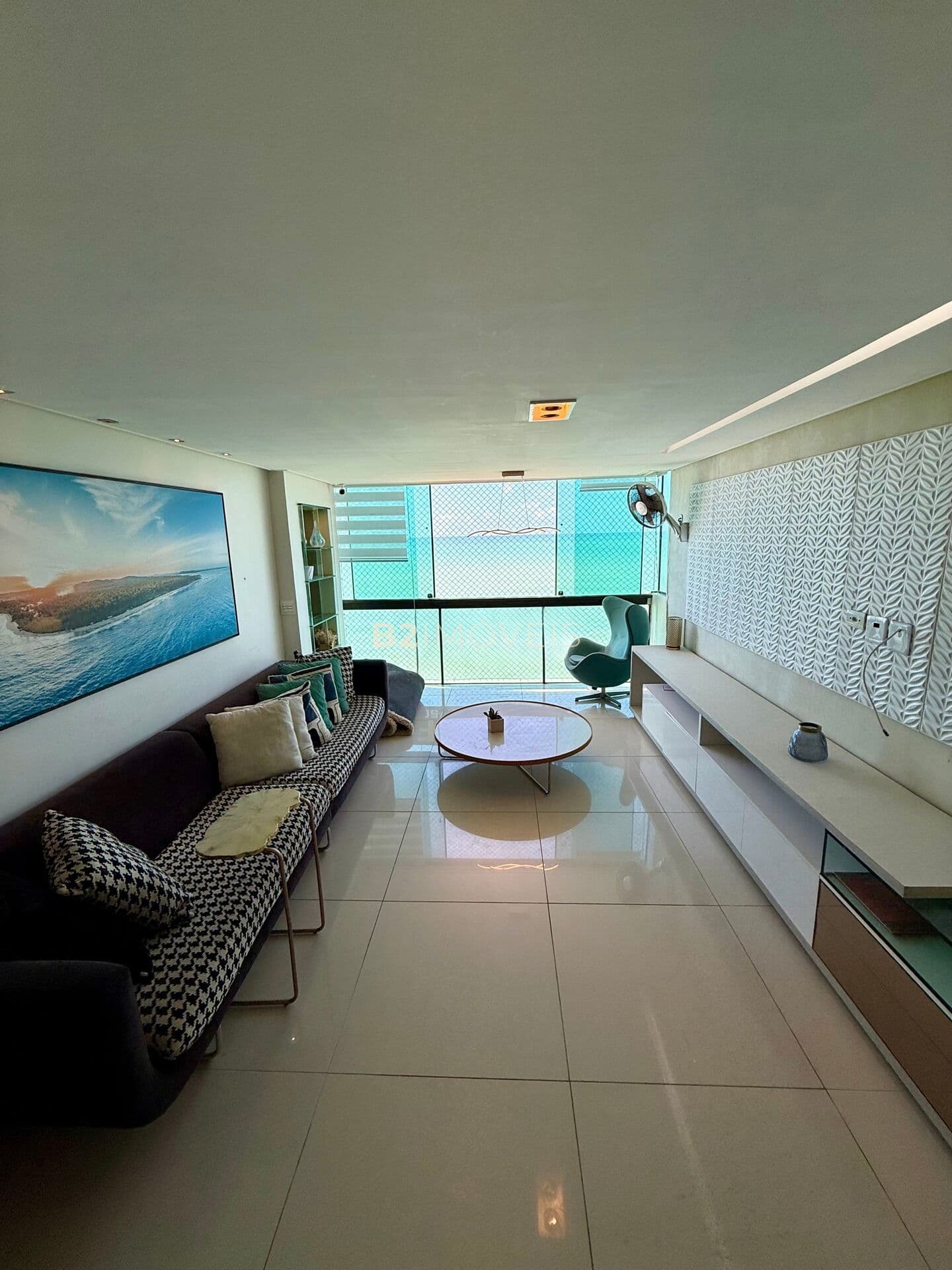 Apartamento à venda com vista para o mar em Boa Viagem – 120m², 3 quartos