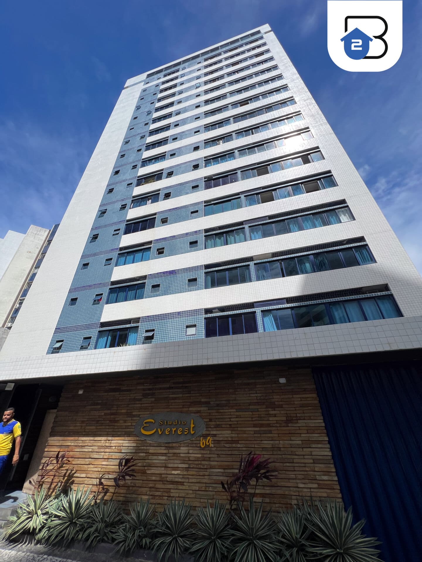 Apartamento no Pina | 1 quarto | 37m² | Área de lazer completa | Mobiliado
