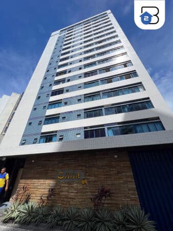 Apartamento no Pina | 1 quarto | 37m² | Área de lazer completa | Mobiliado