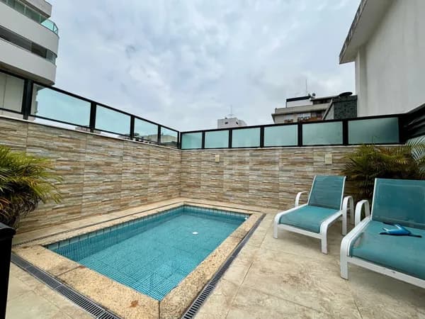 Cobertura Duplex de 5 quartos à venda no Ed. Portoferraio, com 346m², no Jardim Icaraí, Niterói/RJ