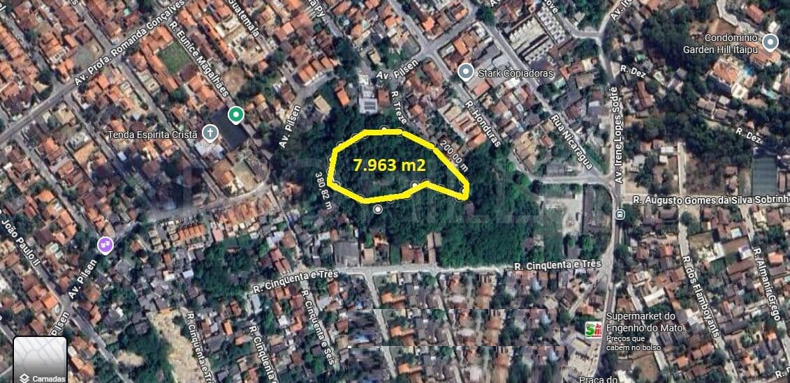 Terreno/Área de 7.963m² à venda em Serra Grande, Niterói/RJ