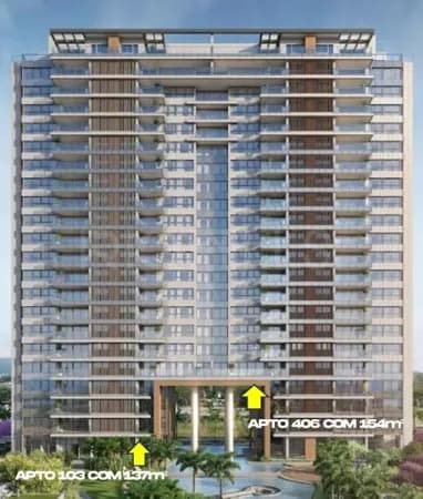 Apartamento de 2 quartos à venda no Atlântico Golf 1000, com 140m², na Barra da Tijuca/RJ