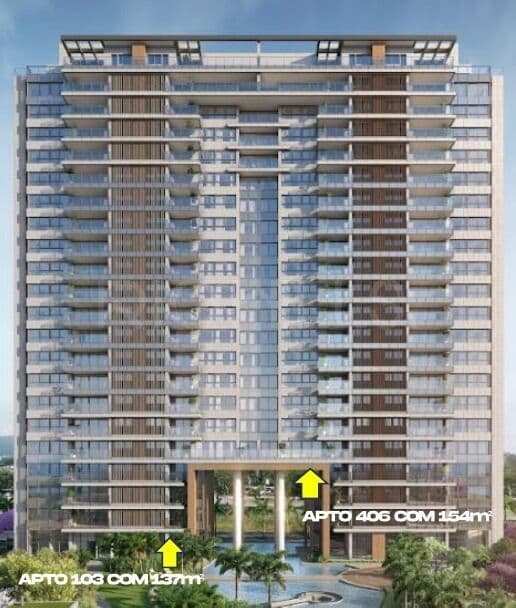 Apartamento de 2 quartos à venda no Atlântico Golf 1000, com 140m², na Barra da Tijuca/RJ