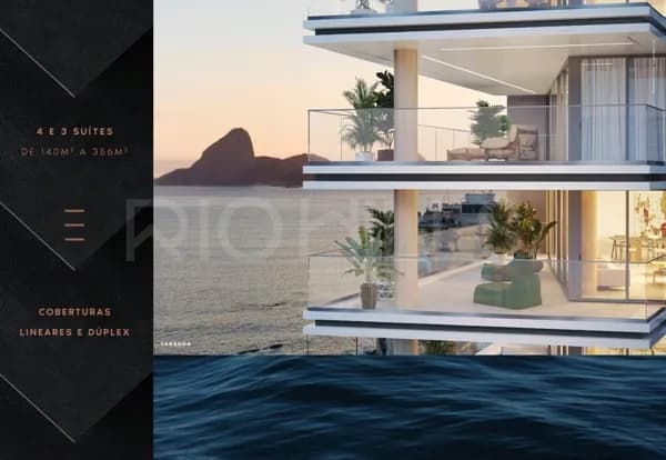 Apartamento de 4 quartos, com 356m², à venda na Praia de Icaraí, Niterói/RJ