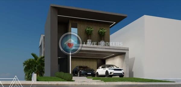 Casa Alto Padrão Com Projeto Aprovado À Venda No Condomínio Aruã Brisas Em Mogi