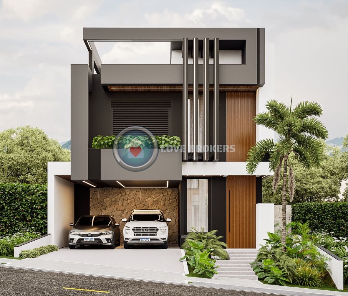 Projeto Casa Alto Padrão em Aruã Brisas
