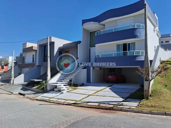 Casa Alto Padrão À Venda No Condomínio Mosaico da Serra Em Mogi Das Cruzes