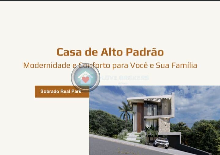 Casa em Construção a Venda no Condomínio Real Park Arujá
