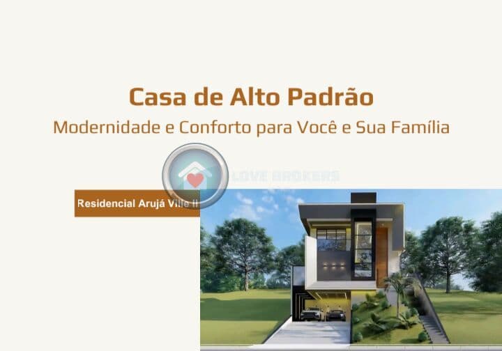 Casa em Construção a Venda no Condomínio Arujá Ville 2