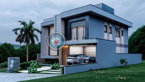 Casa Alto Padrão À Venda No Condomínio Bella Cittá No Centro De Mogi