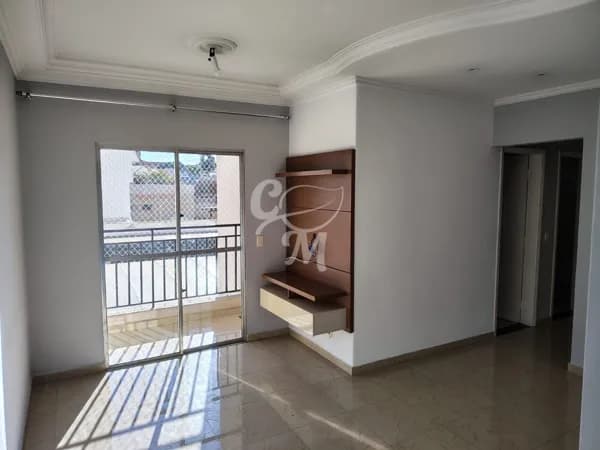 Apartamento com 3 dormitórios e sacada para locação no Real Ville, em Jundiaí