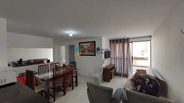 Apartamento Com varanda - 3 quartos - 1 suite - 72m² - em Ponta de campina, Cabedelo/PB