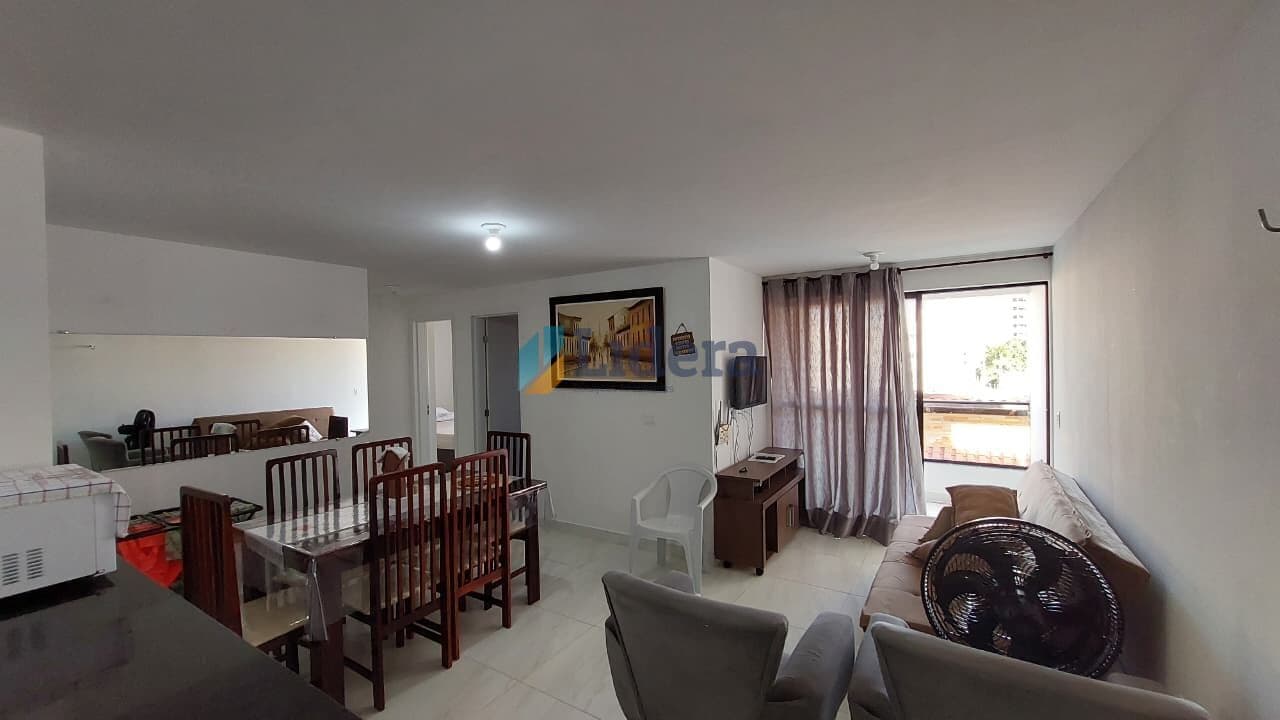 Apartamento Com varanda - 3 quartos - 1 suite - 72m² - em Ponta de campina, Cabedelo/PB
