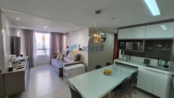 Apto automatizado mobiliado - 55m² - 2 quartos - 1 suite - em Intermares, Cabedelo/PB