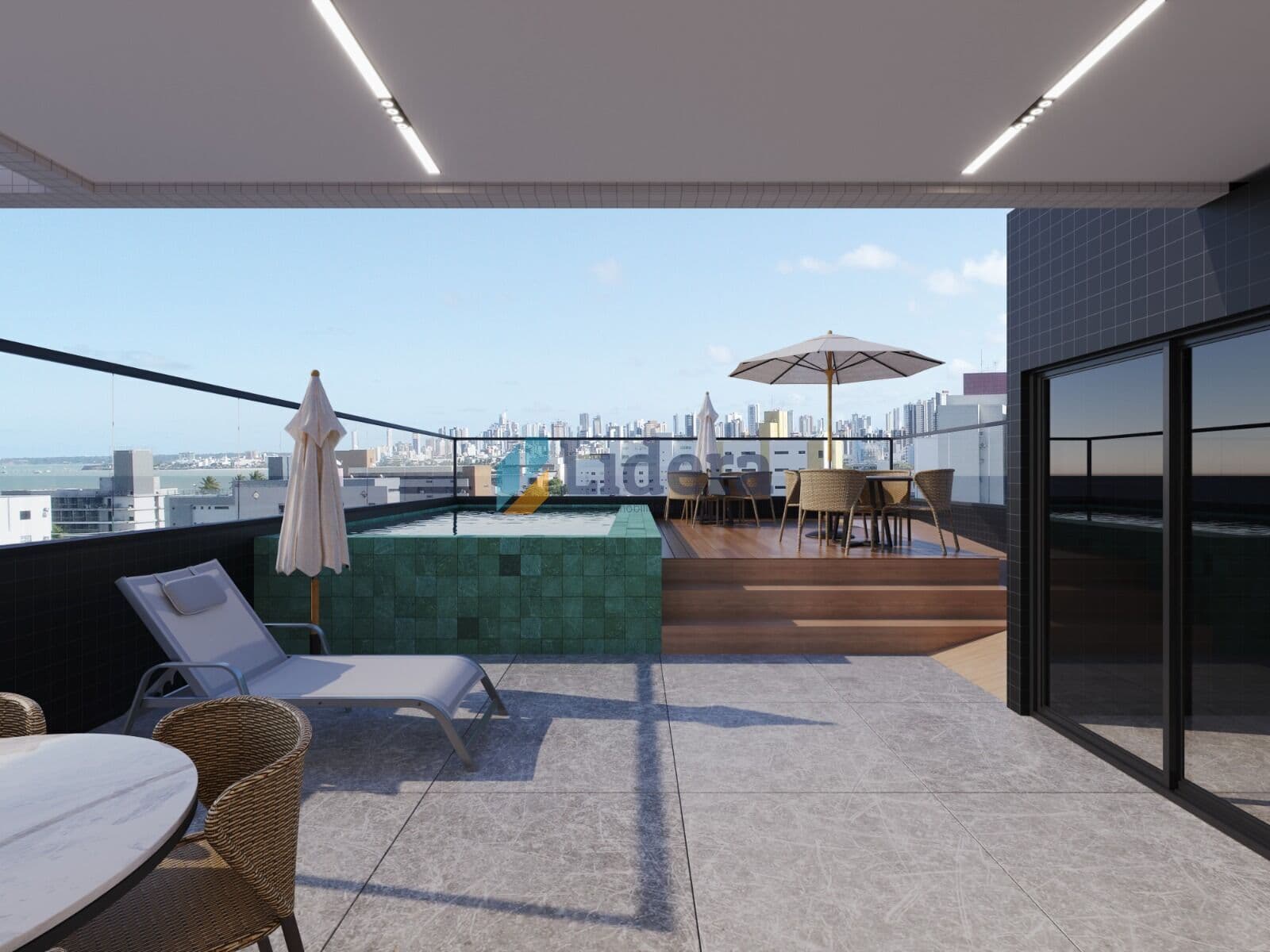 Apto - 2 Quartos - 1 Suíte - 58,30 m² - Ponta de Campina, Cabedelo/PB