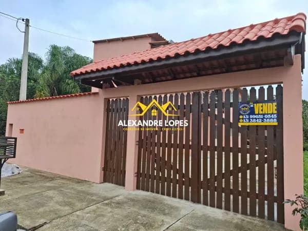 2 Casas sendo térreo e Piso superior Balneário Monte Carlo, Ilha Comprida/SP