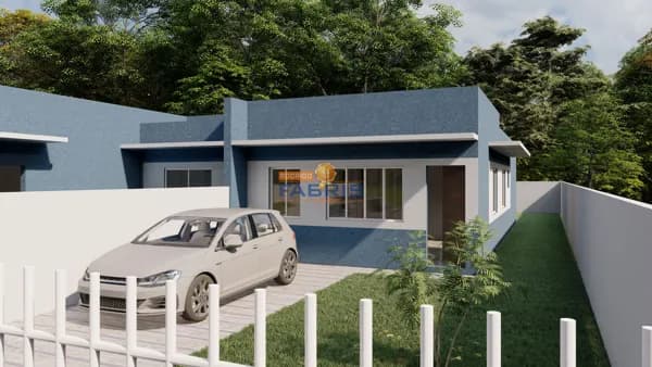 Casa belíssima no bairro Jardim Florestal em Campo Largo-PR