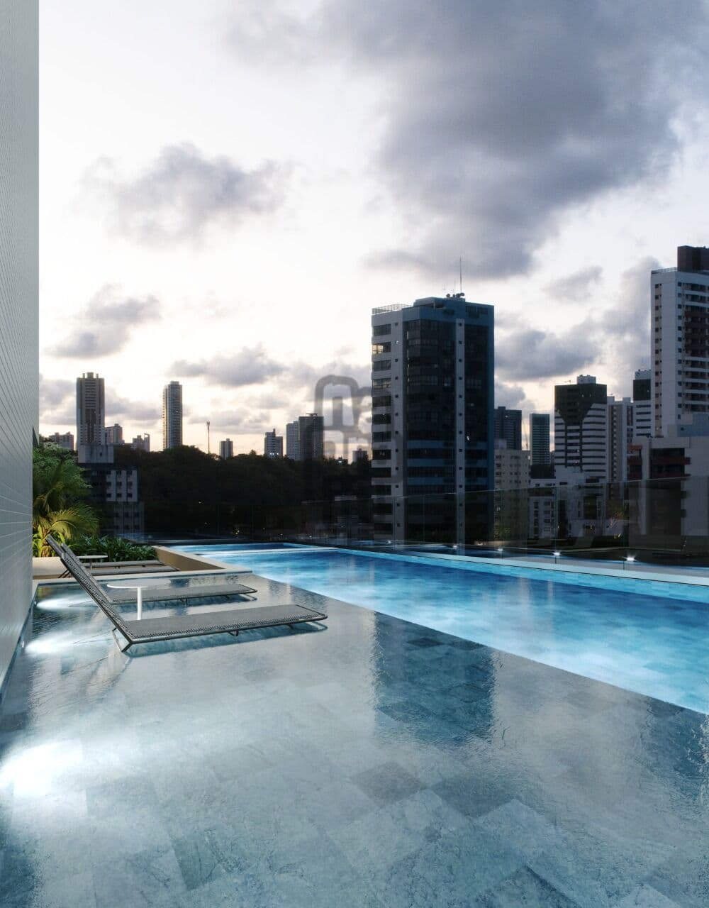 Apartamento de alto padrão localizado a menos de 700 metros da praia de Tambaú