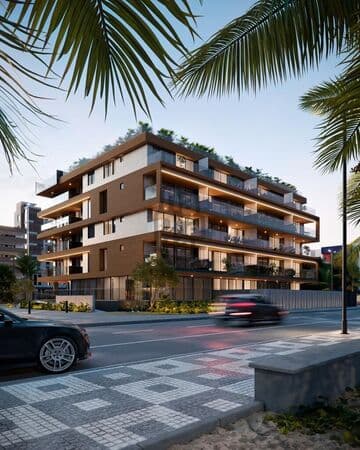 Apartamento de alto padrão à beira- mar