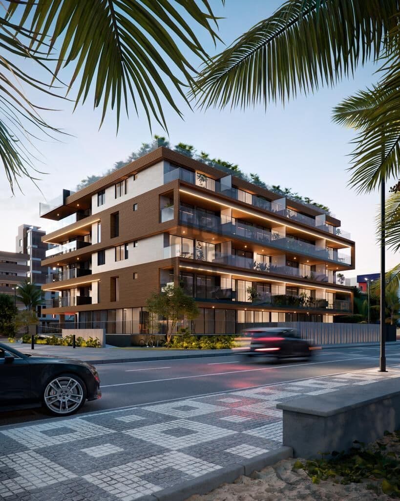 Apartamento de alto padrão à beira- mar