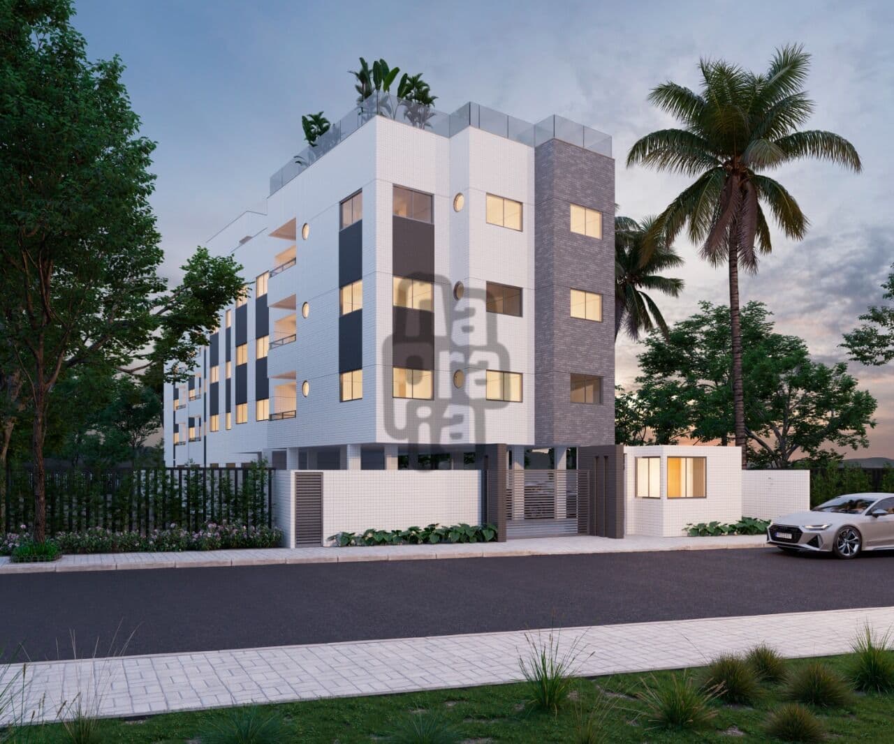 Apartamento localizado a apenas 300 metros do mar