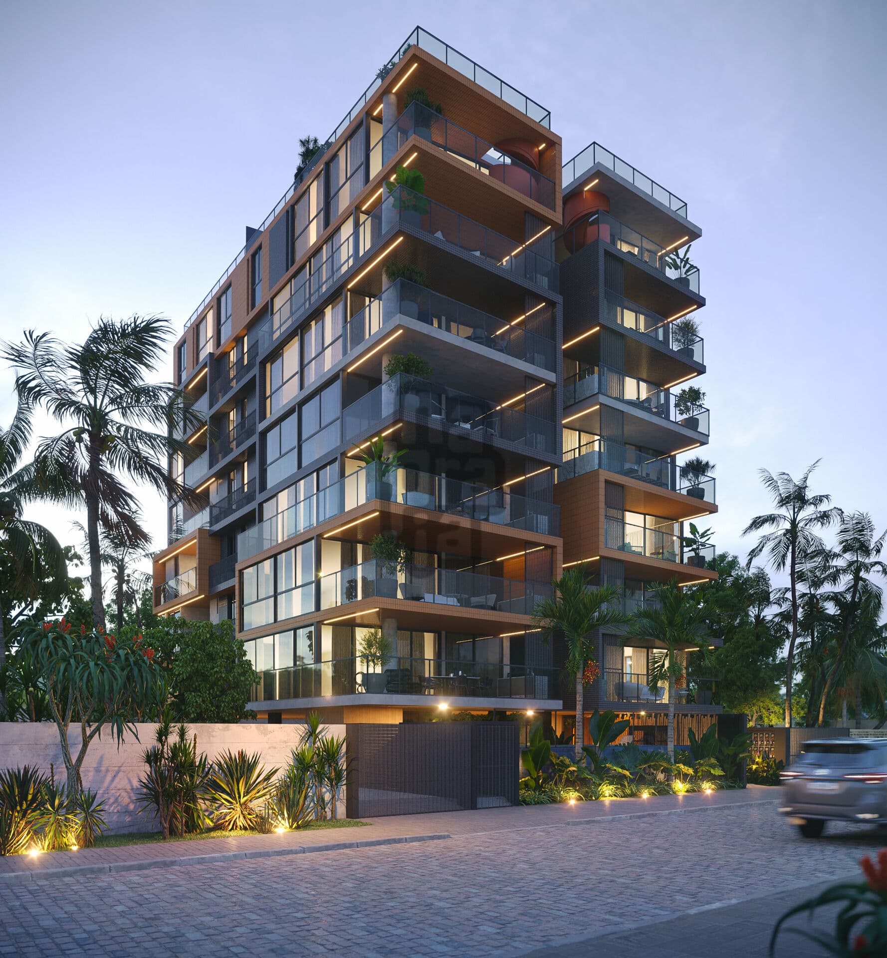 Apartamento de alto padrão a menos de 100 metros da praia de Camboinha