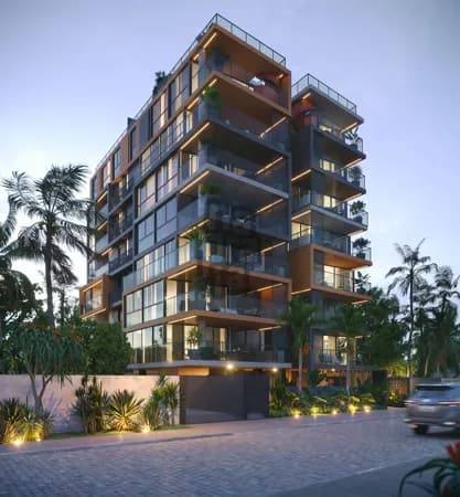 Apartamento de alto padrão a menos de 100 metros da praia de Camboinha