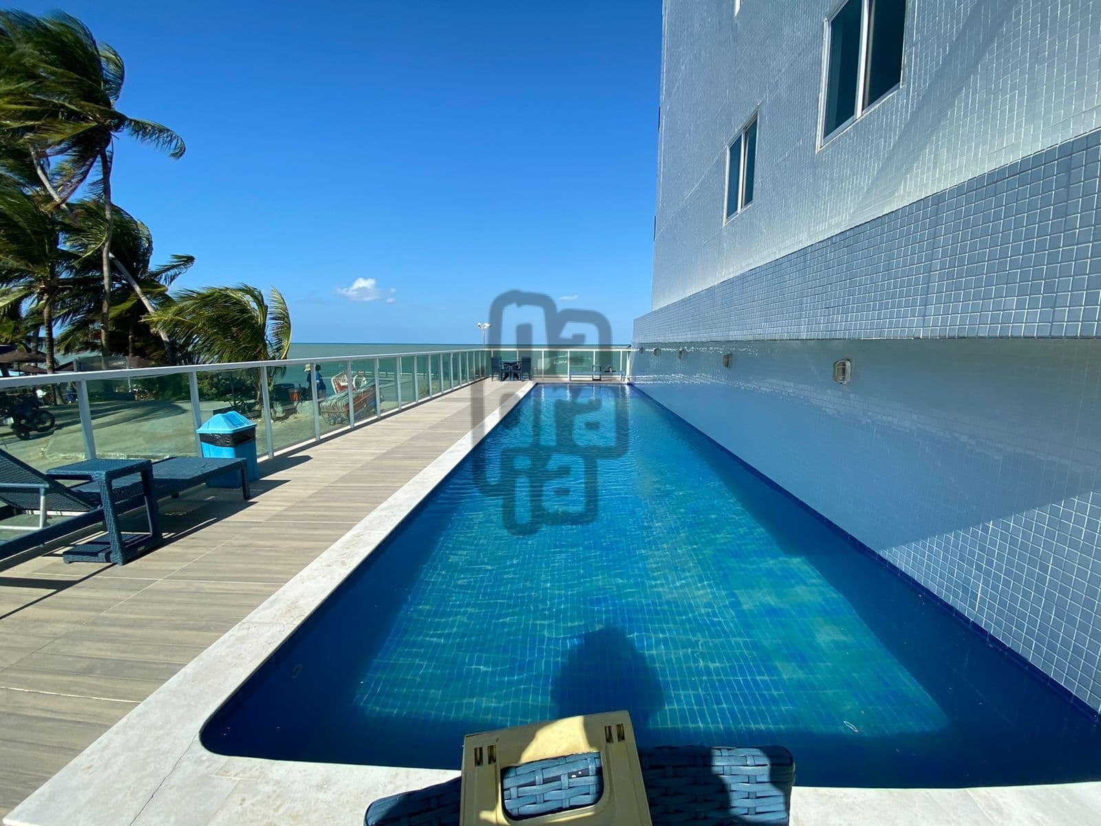 Flat com vista para o mar do Caribessa