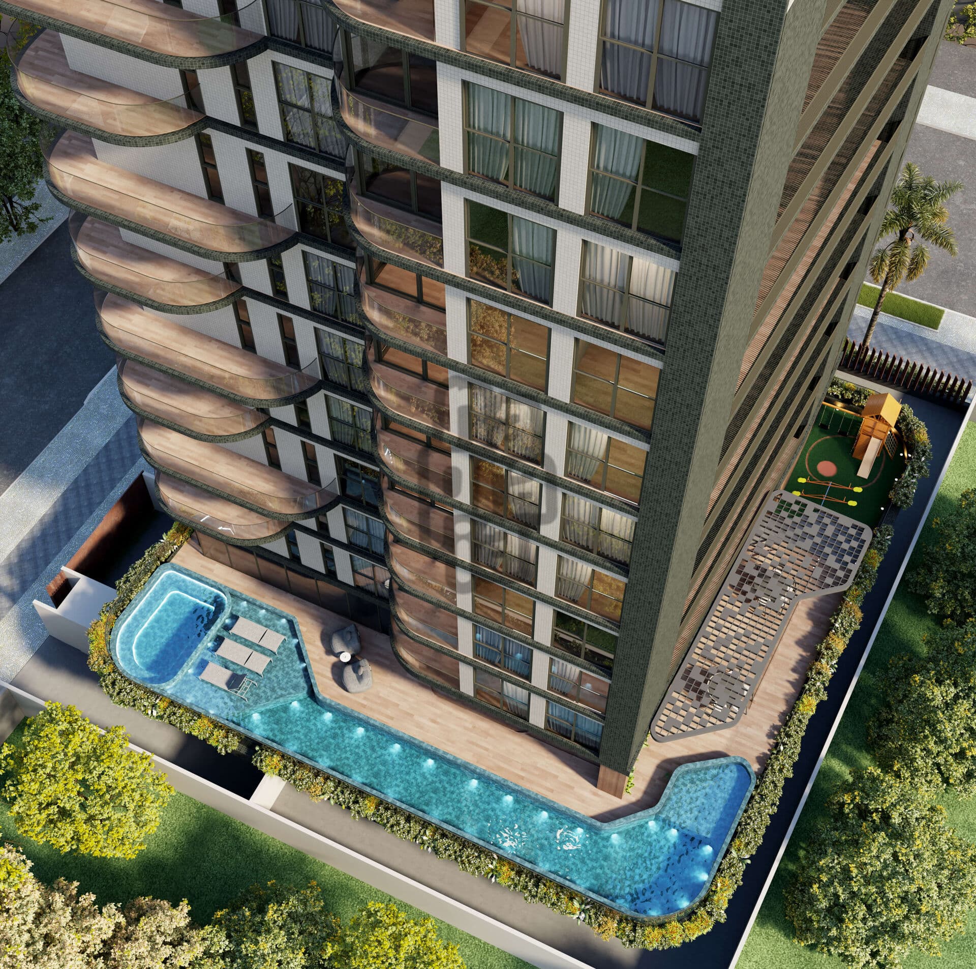 Apartamento de alto padrão a 400 metros da praia do Cabo Branco
