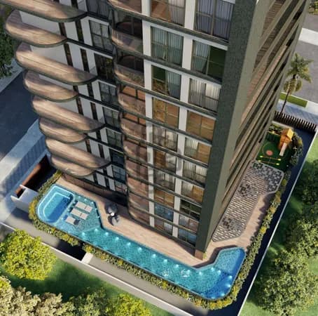 Apartamento de alto padrão a 400 metros da praia do Cabo Branco