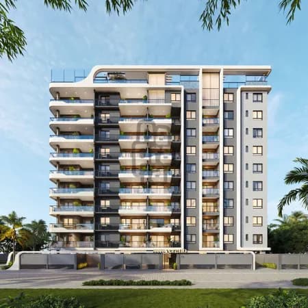 Apartamento de alto padrão a menos de 300 metros do mar