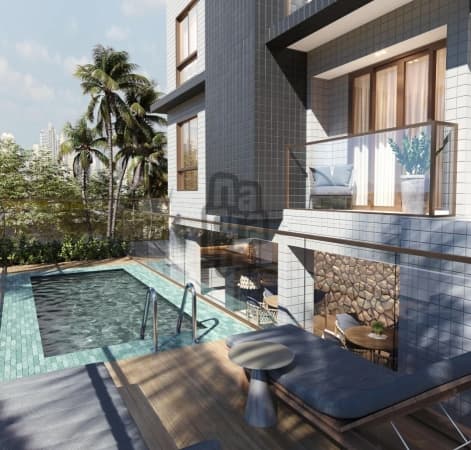 Apartamento entre a praia e a praça do Cajú