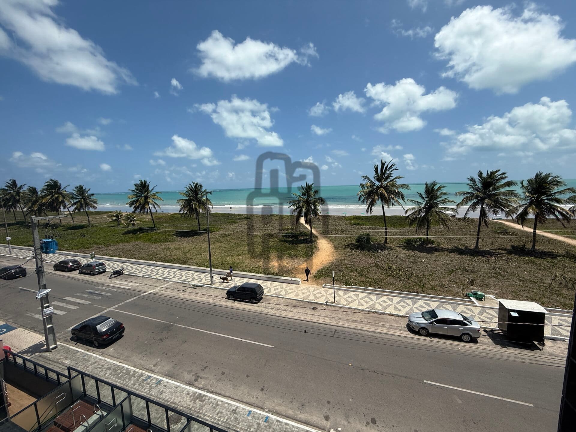 Flat vista mar