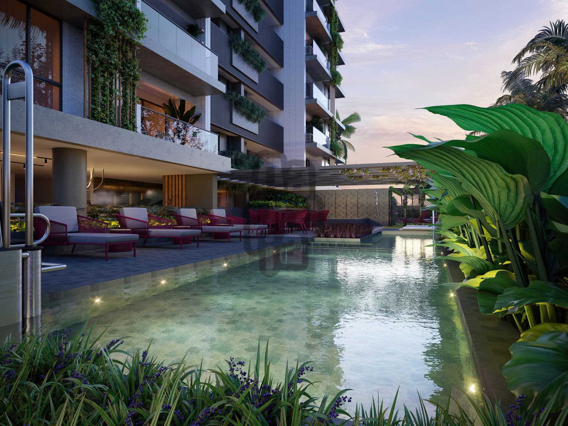 Apartamento de alto padrão a menos de 350 metros do mar