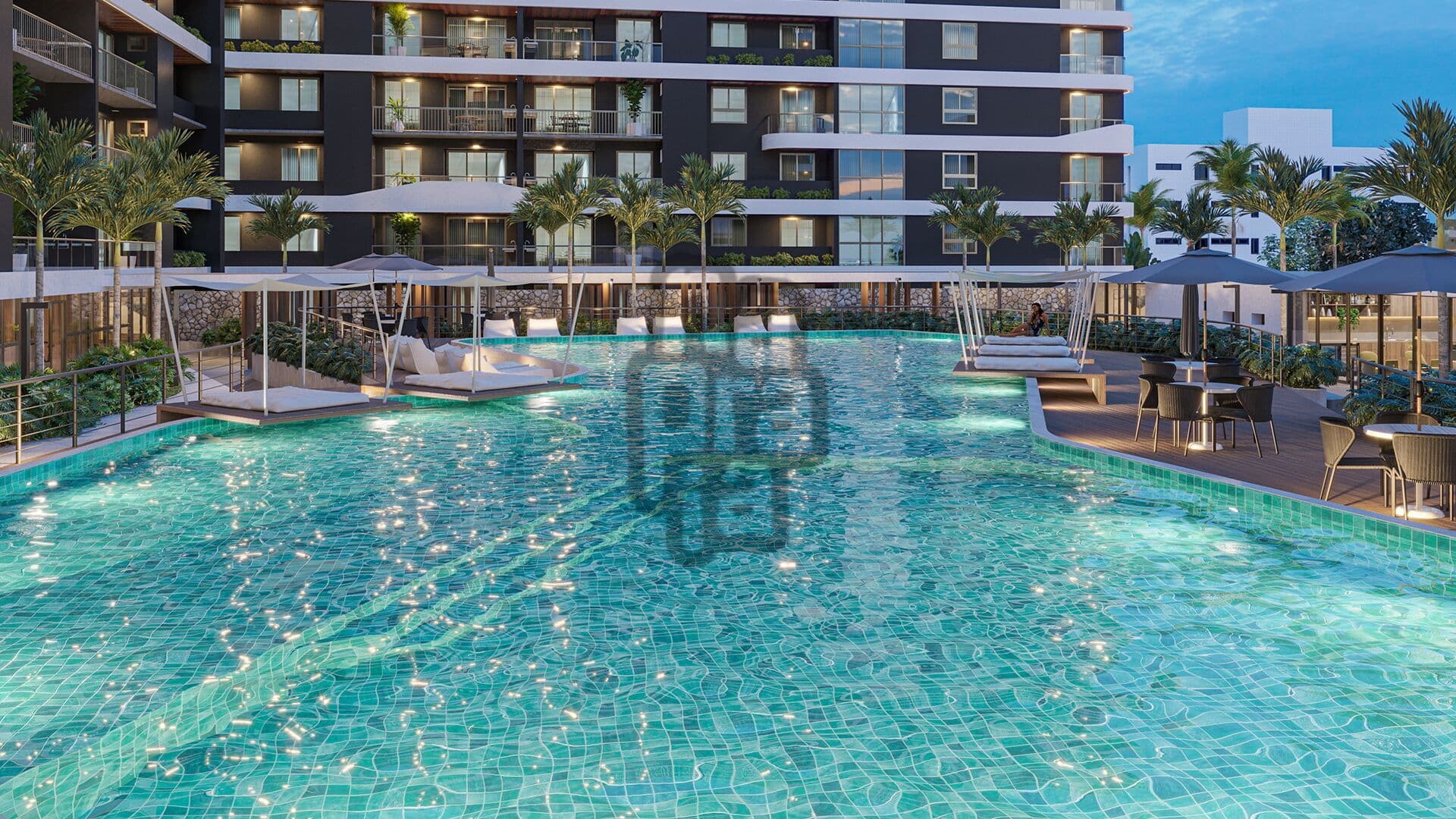 Apartamento de alto padrão, a menos de 300 metros da areia do mar