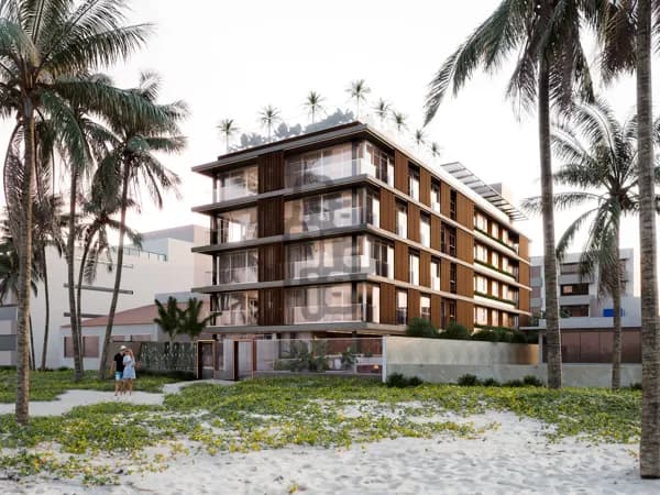 Apartamento de alto padrão à beira-mar da praia do Bessa