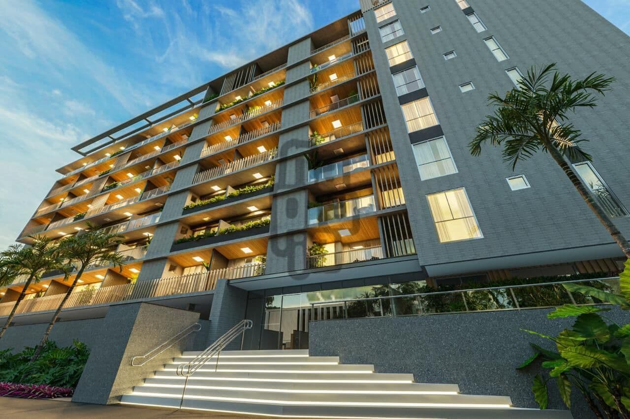 Apartamento amplo com 02 quartos a poucos passos da praia