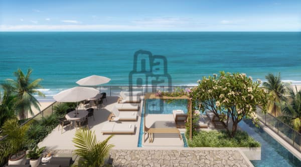Apartamento de alto padrão à beira- mar