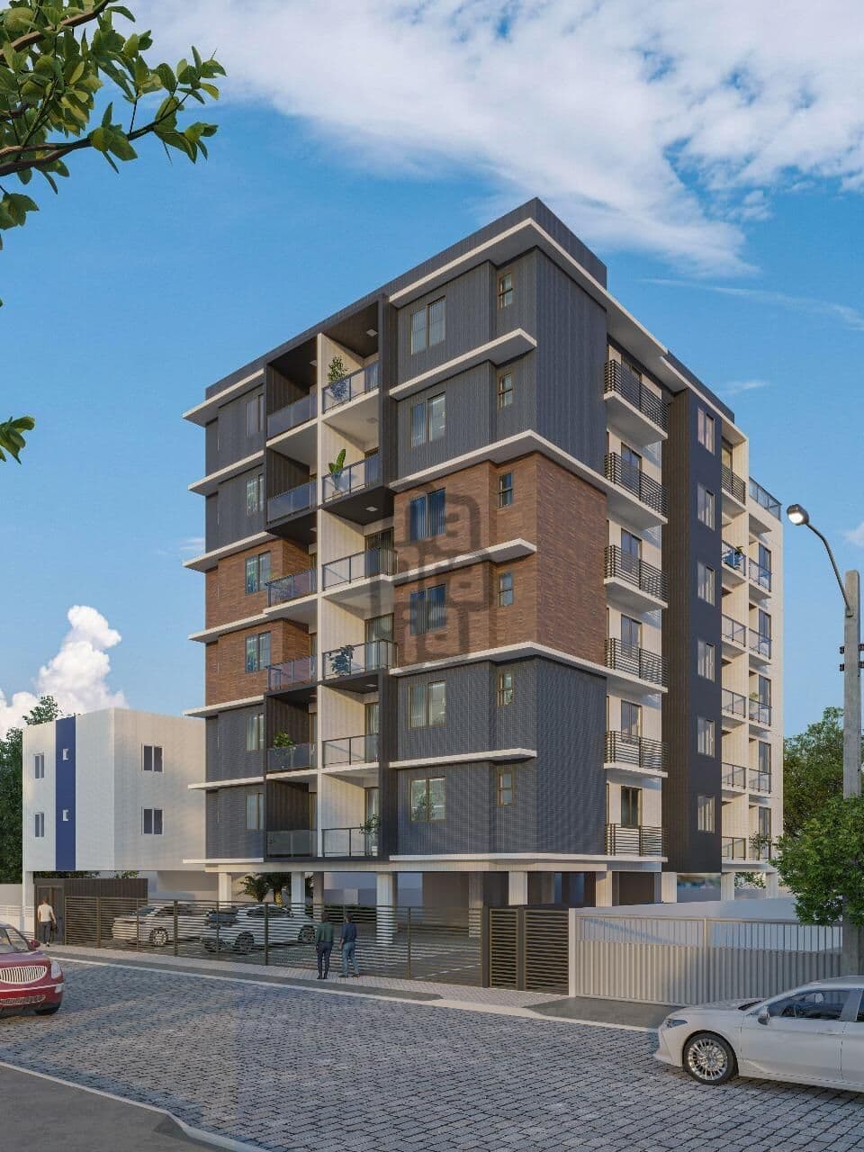 Apartamento localizado próximo à Praça do Cajú