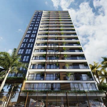 Apartamento loft a apenas 15min do centro de João Pessoa e a 10min para o Busto de Tamandaré