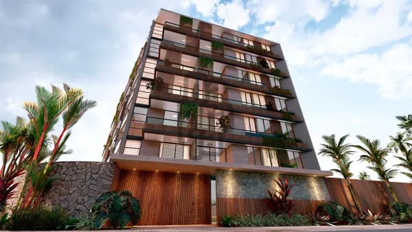Apartamento a menos de 130 metros da praia de Intermares